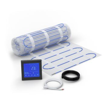Heizmatten Set BZ-100 mit Thermostat MCS 450 Touch schwarz